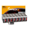 24-Pack: Impecca Alkaline 9-Volt 6LR61 Platinum Batteries by DailySale