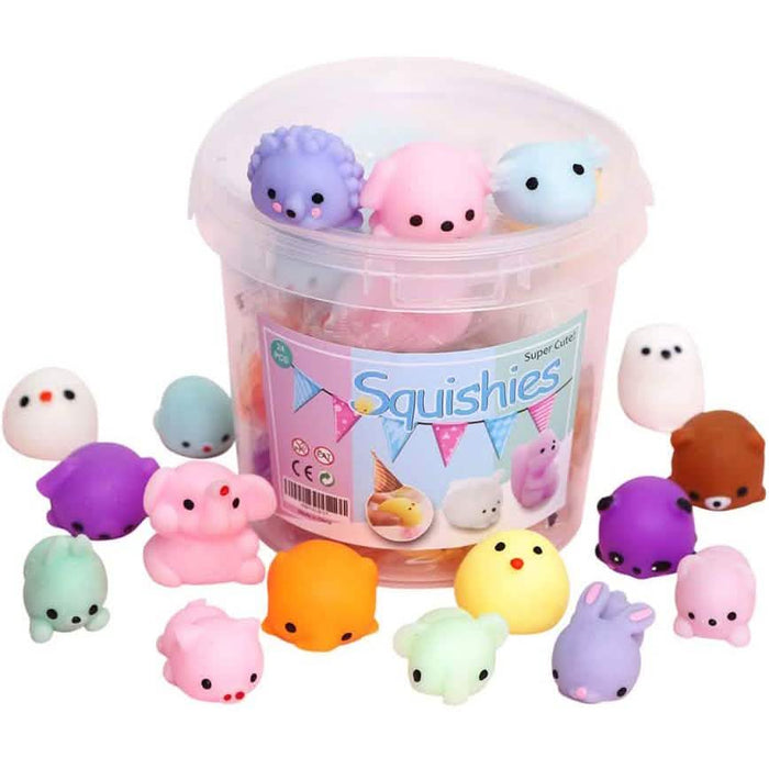 24-Pack: Kids Mochi Squishy Toy with Storage by DailySale