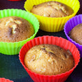 24-Pack: Multicolored Reusable Silicone Baking Cups Liner for Cupcakes and Muffins by DailySale