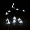 24-Pack: White LED Tealight Timer Candles Battery Operated Flameless Smokeless by DailySale