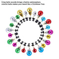 24-Piece: Christmas Beard Baubles Ornaments Santa Claus Beard Bells by DailySale