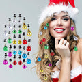 24-Piece: Christmas Beard Baubles Ornaments Santa Claus Beard Bells by DailySale