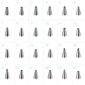 24-Piece: Stainless Steel Cake Decorating Supplies Kit by DailySale
