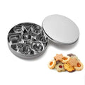 24-Piece: Stainless Steel Cookie Cutters Set by DailySale