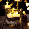 24-Piece: Warm White LED Tealight Candles by DailySale