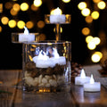 24-Piece: Warm White LED Tealight Flameless Smokeless Candles by DailySale