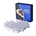 24-Pieces: Cool White LED Flameless Tealight Smokeless Timer Candles by DailySale