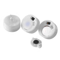 24-Pieces: Cool White LED Flameless Tealight Smokeless Timer Candles by DailySale