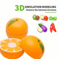 24-Pieces: Fun Food Cutting, Fruit and Vegetable Toys by DailySale