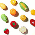 24-Pieces: Fun Food Cutting, Fruit and Vegetable Toys by DailySale