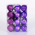 24-Pieces: Sparkling Christmas Balls by DailySale