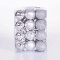 24-Pieces: Sparkling Christmas Balls by DailySale