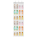 24 Pockets Over the Door Shoe Rack by DailySale