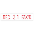 Xstamper VersaDater Line Dater, Message Dater, 1 x 0.16, Pre-Inked, Red