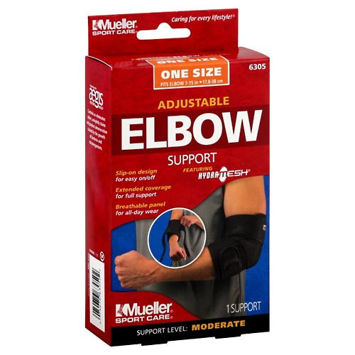 Mueller Elbow Support, Adjustable, One Size by Pasteur Pharmacy