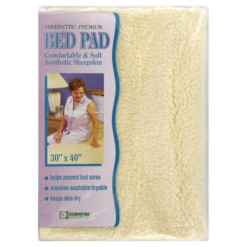 Essential Medical Supply Bed Pad Sheepette Synthetic Sheepskin 30 X 40 In by Pasteur Pharmacy