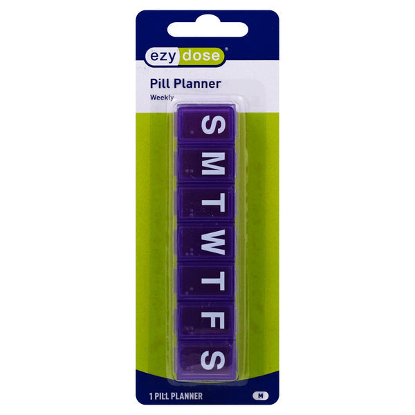 Ezy Dose Weekly Classic Pill Planner - Medium by Pasteur Pharmacy