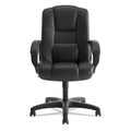 HON HVL131 Executive High-Back Chair, Supports Up to 250 lb, 18.5" to 22" Seat Height, Black