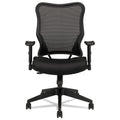 HON VL702 Mesh High-Back Task Chair, Supports Up to 250 lb, 18.5" to 23.5" Seat Height, Black