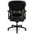 HON Wave Mesh Big and Tall Chair, Supports Up to 450 lb, 19.25" to 22.25" Seat Height, Black