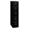 HON 310 Series Vertical File, 5 Letter-Size File Drawers, Black, 15" x 26.5" x 60"