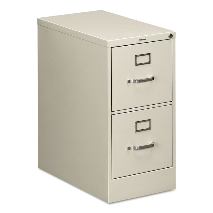 HON 510 Series Vertical File, 2 Letter-Size File Drawers, Light Gray, 15" x 25" x 29"