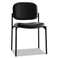 HON VL606 Stacking Guest Chair without Arms, Supports Up to 250 lb, Black