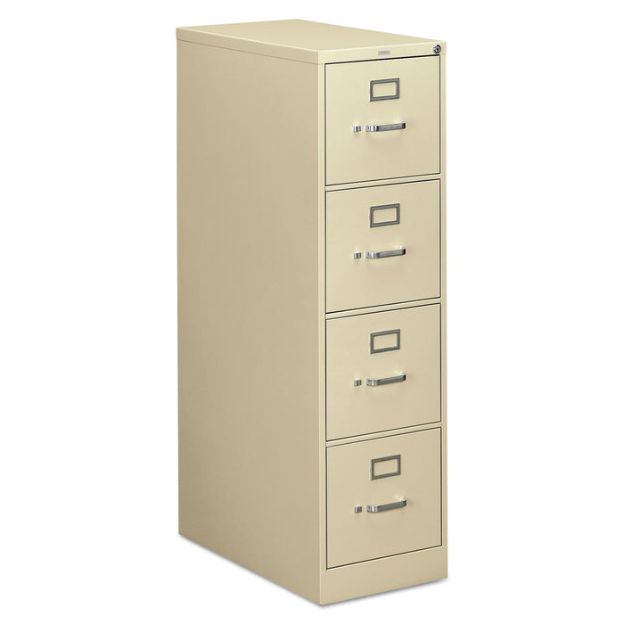 HON 310 Series Vertical File, 4 Letter-Size File Drawers, Putty, 15" x 26.5" x 52"