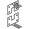 HON Verse Quick Connect Wall Mount Connecting Hardware, Gray