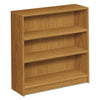 HON 1870 Series Bookcase, Three-Shelf, 36w x 11.5d x 36.13h, Harvest