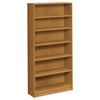 HON 1870 Series Bookcase, Six-Shelf, 36w x 11.5d x 72.63h, Harvest