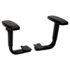 HON Optional Height-Adjustable T-Arms for Volt Series Chairs for HON Volt Series Task Chairs, Black, 2/Set