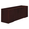 HON 10700 Series Credenza w/Doors, 72w x 24d x 29.5h, Mahogany