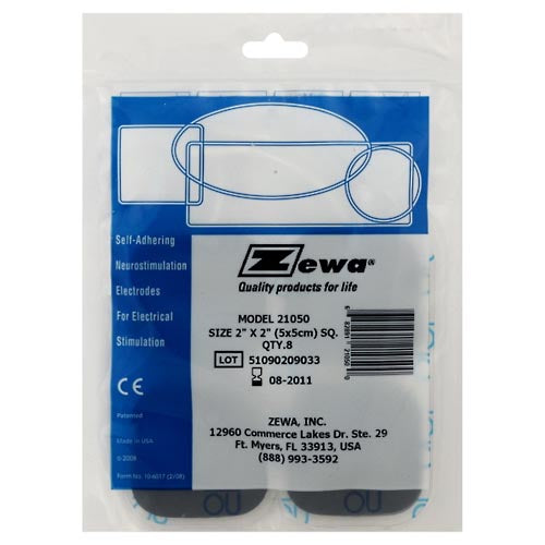 Zewa Tens Electrode Reusable 2X2 8 by Pasteur Pharmacy