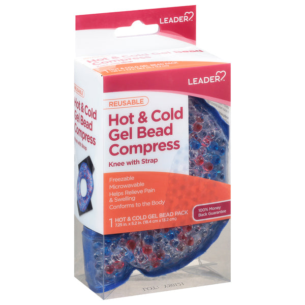 Leader, Hot & Cold Gel Bead Compress, Reusable by Pasteur Pharmacy