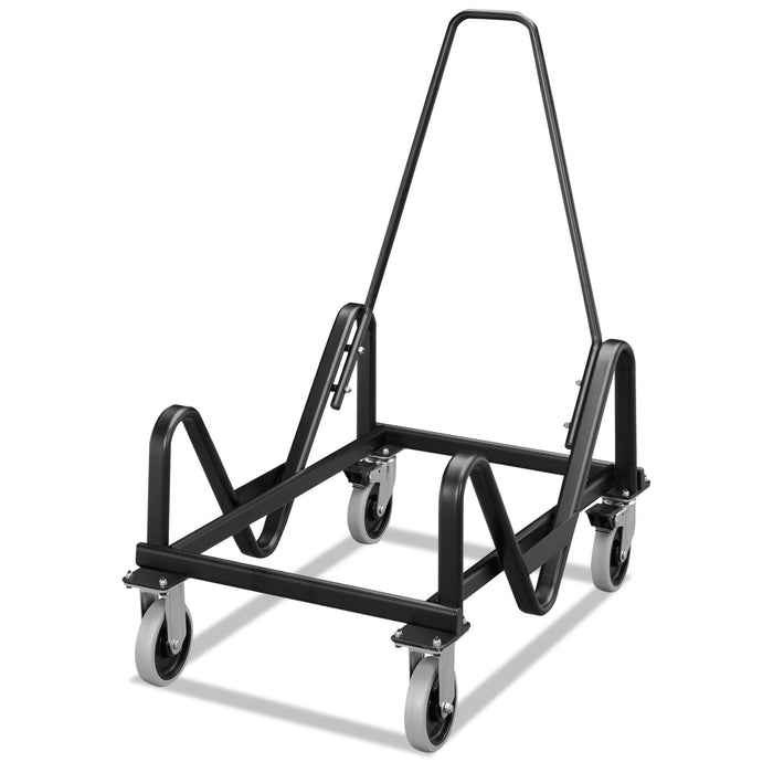 HON GuestStacker Cart, Metal, 21.38" x 35.5" x 37.88", Black