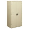 HON Assembled Storage Cabinet, 36w x 24 1/4d x 71 3/4h, Putty