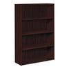 HON 10500 Series Laminate Bookcase, Four-Shelf, 36w x 13.13d x 57.13h, Mahogany