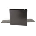 Universal Slant D-Ring View Binder, 3 Rings, 4" Capacity, 11 x 8.5, Black