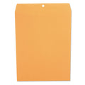 Universal Kraft Clasp Envelope, 32 lb Bond Weight Kraft, #97, Square Flap, Clasp/Gummed Closure, 10 x 13, Brown Kraft, 100/Box