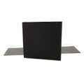 Universal Economy Non-View Round Ring Binder, 3 Rings, 3" Capacity, 11 x 8.5, Black