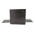 Universal Economy Round Ring View Binder, 3 Rings, 3" Capacity, 11 x 8.5, Black