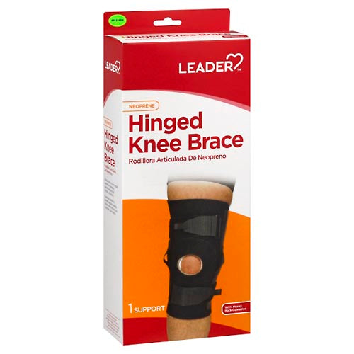 Leader Neoprene Hinged Knee Support, Medium by Pasteur Pharmacy
