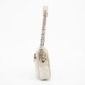 Louis Vuitton Silver Monogram Shine McKenna Shoulder Bag #2408 by Bolt Boutique