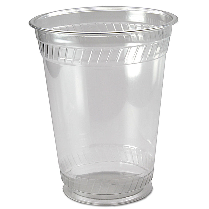 Fabri-Kal Kal-Clear PET Cold Drink Cups, 16 oz to 18 oz, Clear, 50/Sleeve, 20 Sleeves/Carton