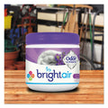 BRIGHT Air Super Odor Eliminator, Lavender and Fresh Linen, Purple, 14 oz Jar, 6/Carton