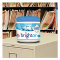 BRIGHT Air Super Odor Eliminator, Cool and Clean, Blue, 14 oz Jar, 6/Carton