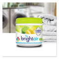 BRIGHT Air Super Odor Eliminator, Zesty Lemon and Lime, 14 oz Jar, 6/Carton