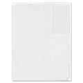 Advantus Kleer-File Poly Folder with ID Pocket, Letter Size, Transparent