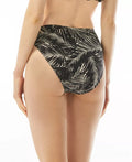 Michael Michael Kors High-Waist Bikini Bottoms, Size Small by Vanessa Jane